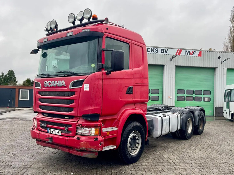 Scania R580 V8 6x4,RETARDER, FULL SPRING! hub reduction, BIG Axels - Cab chassis truck: picture 1 Scania R580 V8 6x4,RETARDER, FULL SPRING! hub reduction, BIG Axels - Cab chassis truck: picture 1