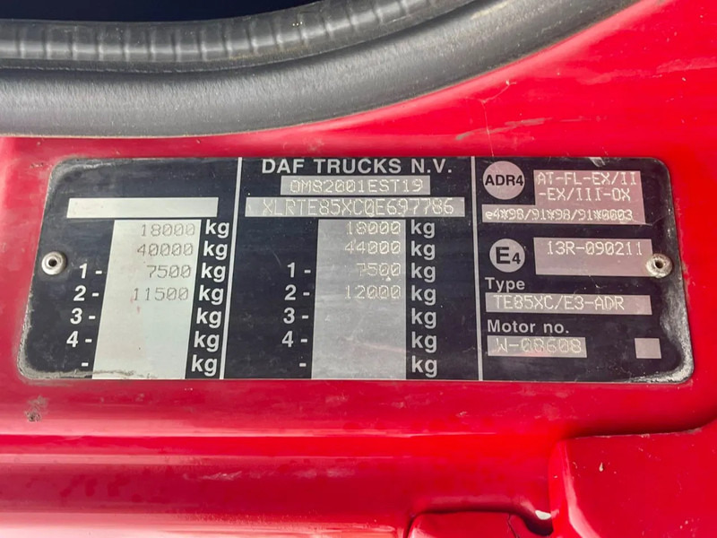 Tractor unit DAF CF 85.430 MANUAL ! TOP Condition !: picture 19 Tractor unit DAF CF 85.430 MANUAL ! TOP Condition !: picture 19