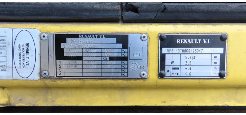 Tractor unit Renault Magnum 480 Mack!! Retarder! Manual: picture 16