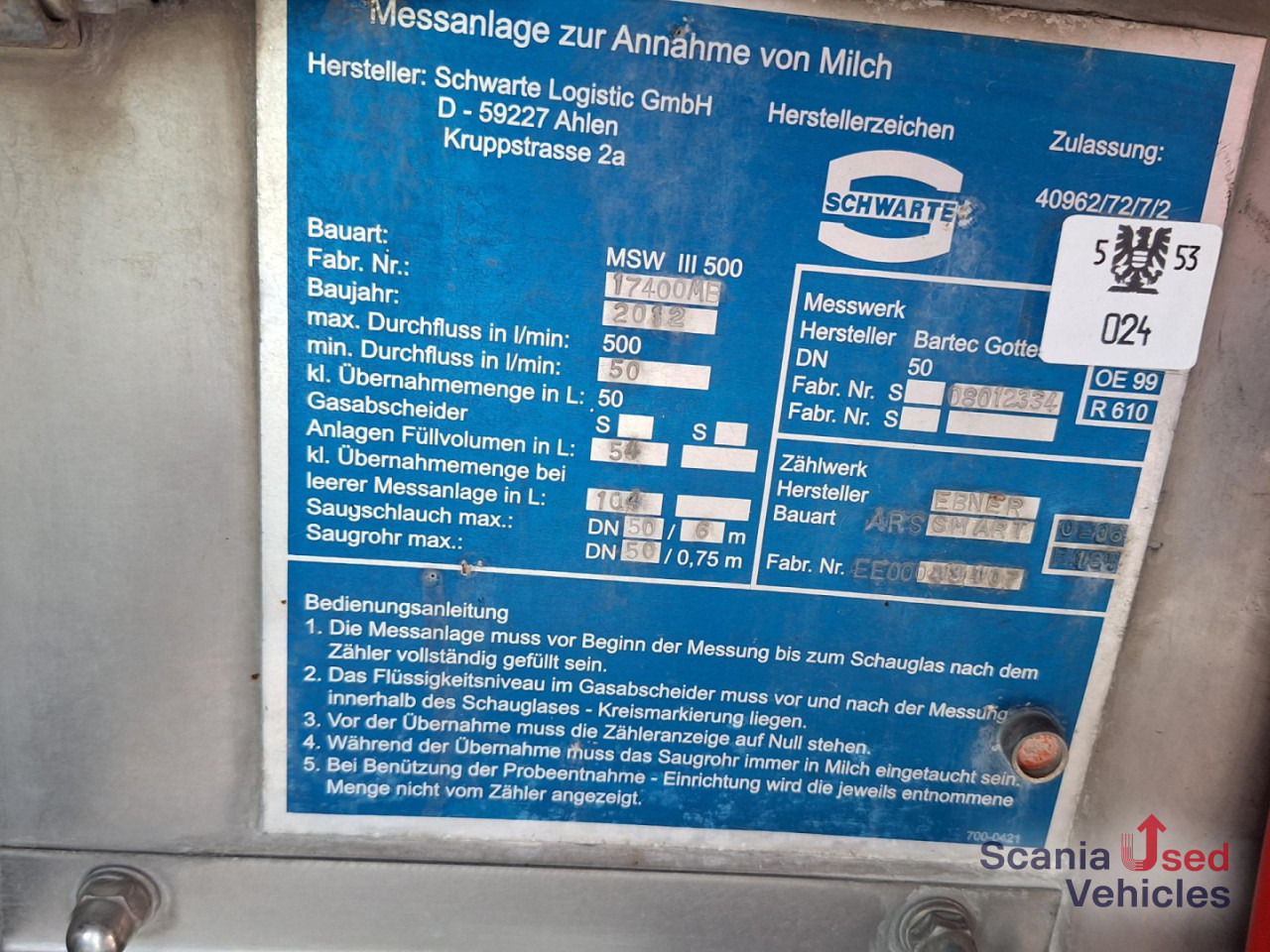 MAN TGS 26.460 6X2*4 Michsammelwagen!! - Tank truck: picture 4 MAN TGS 26.460 6X2*4 Michsammelwagen!! - Tank truck: picture 4