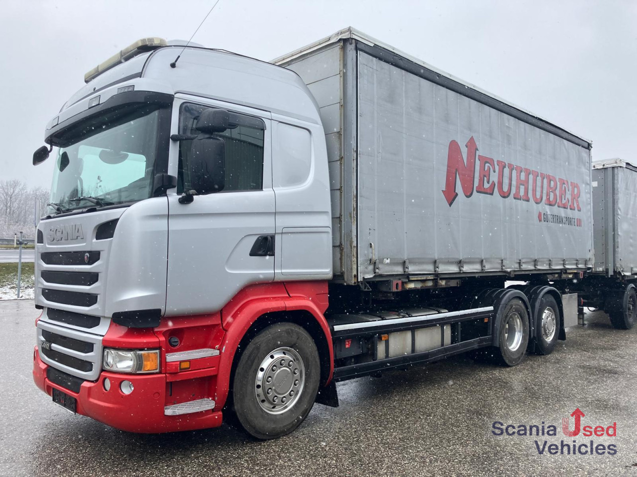 SCANIA R 410 LB6x2*4HNB BDF Komplettzug !! - Container transporter/ Swap body truck: picture 1 SCANIA R 410 LB6x2*4HNB BDF Komplettzug !! - Container transporter/ Swap body truck: picture 1