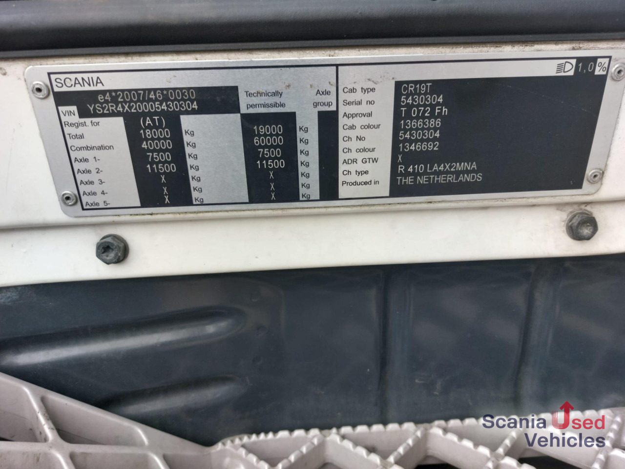 SCANIA R 410 LA4X2MNA Euro 6 Topline Streamline - Tractor unit: picture 5 SCANIA R 410 LA4X2MNA Euro 6 Topline Streamline - Tractor unit: picture 5