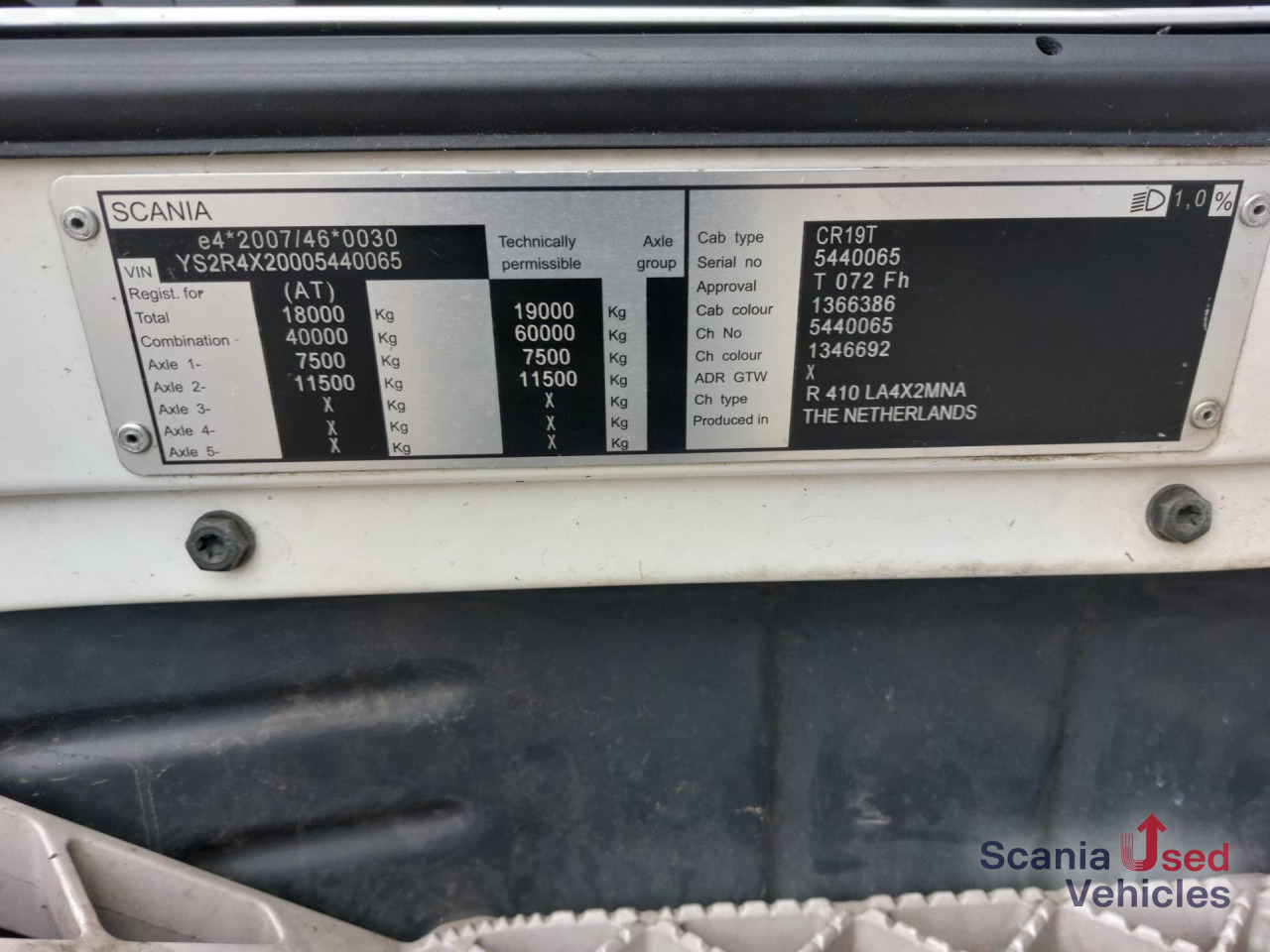 SCANIA R 410 LA4X2MNA Euro 6 Topline Streamline - Tractor unit: picture 5 SCANIA R 410 LA4X2MNA Euro 6 Topline Streamline - Tractor unit: picture 5