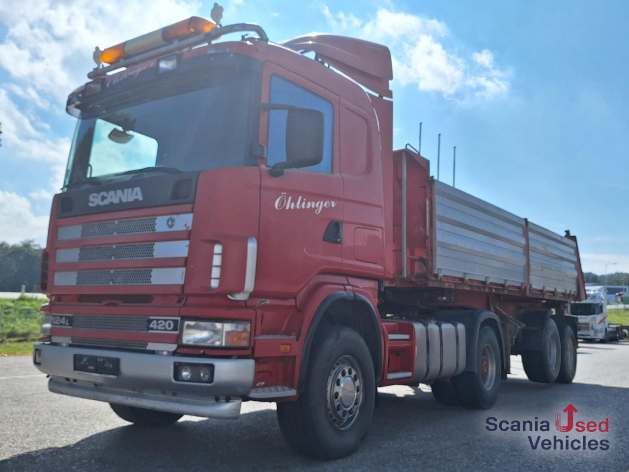 SCANIA R124 CA4X4HZ 420 Allrad Komplettzug ! - Tractor unit: picture 1 SCANIA R124 CA4X4HZ 420 Allrad Komplettzug ! - Tractor unit: picture 1