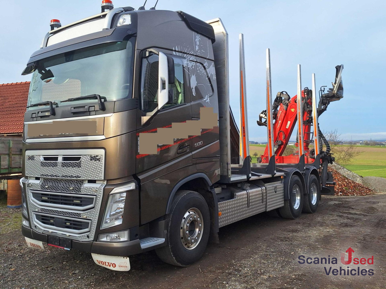 VOLVO FH 500 6X4 Holztransport - Timber truck, Crane truck: picture 1 VOLVO FH 500 6X4 Holztransport - Timber truck, Crane truck: picture 1