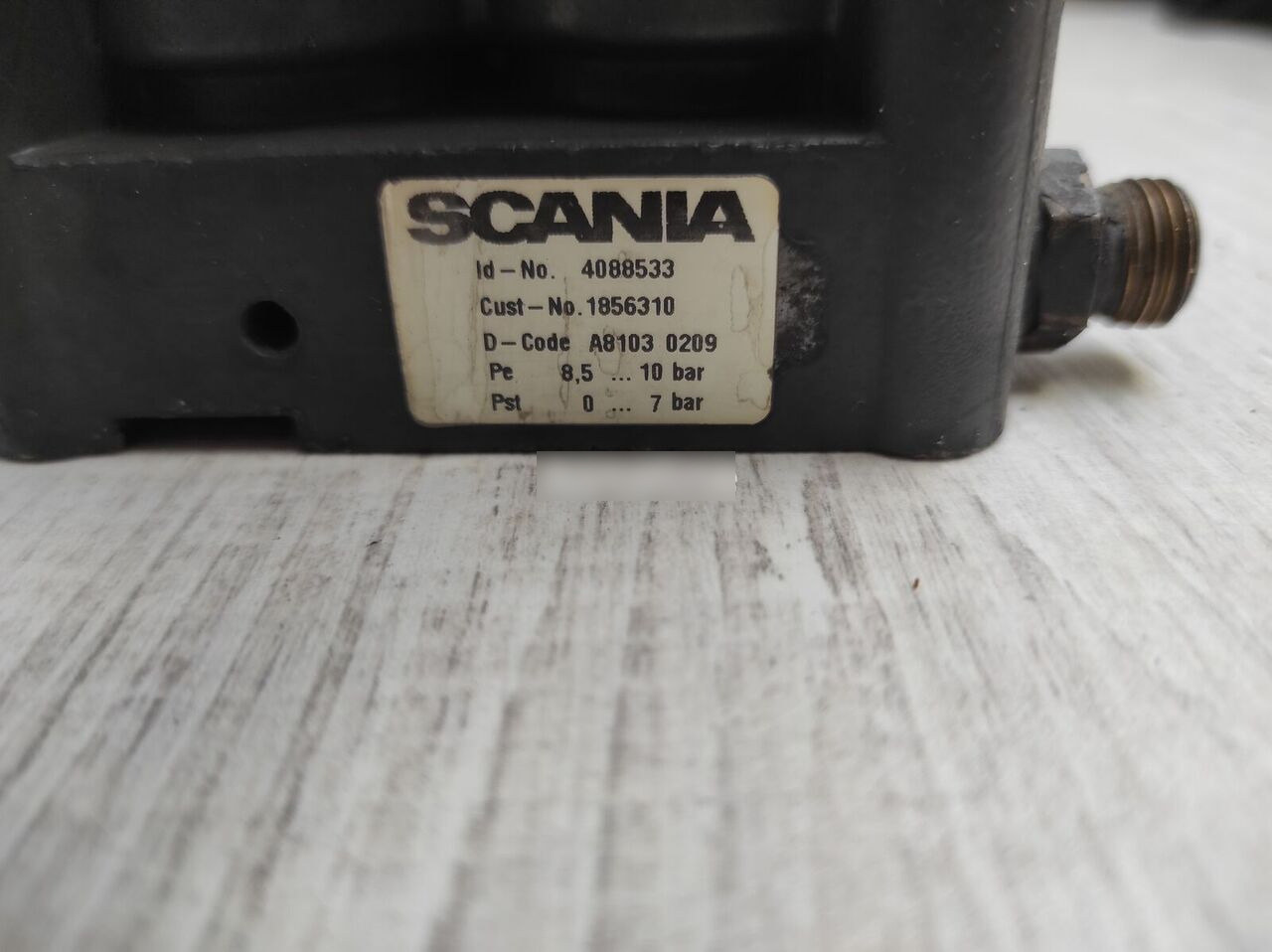 Valve for Truck Scania EGR VALVE: picture 6