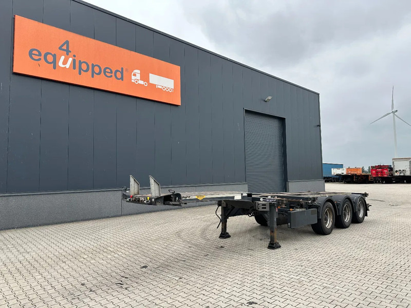 Broshuis 3UCC-39/45 FLN, 45FT High Cube multi, BPW, liftaxle, NL-chassis, 2x available - Container transporter/ Swap body semi-trailer: picture 2 Broshuis 3UCC-39/45 FLN, 45FT High Cube multi, BPW, liftaxle, NL-chassis, 2x available - Container transporter/ Swap body semi-trailer: picture 2