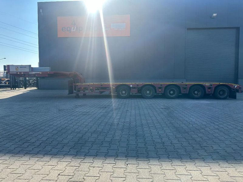 Broshuis 5ABSD-68/2, FIVE AXLE HYDRAULIC STEERED / 2x EXTENDABLE (27m) / SEMI LOW LOADER - Low loader semi-trailer: picture 4 Broshuis 5ABSD-68/2, FIVE AXLE HYDRAULIC STEERED / 2x EXTENDABLE (27m) / SEMI LOW LOADER - Low loader semi-trailer: picture 4