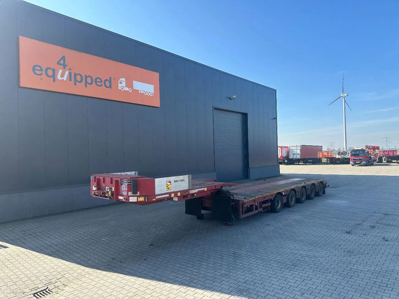 Broshuis 5ABSD-68/2, FIVE AXLE HYDRAULIC STEERED / 2x EXTENDABLE (27m) / SEMI LOW LOADER - Low loader semi-trailer: picture 2 Broshuis 5ABSD-68/2, FIVE AXLE HYDRAULIC STEERED / 2x EXTENDABLE (27m) / SEMI LOW LOADER - Low loader semi-trailer: picture 2