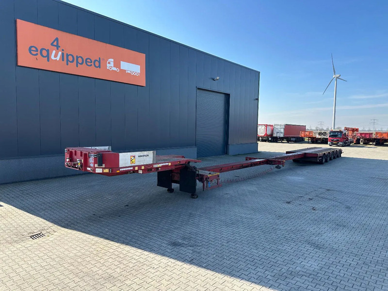 Broshuis 5ABSD-68/2, FIVE AXLE HYDRAULIC STEERED / 2x EXTENDABLE (27m) / SEMI LOW LOADER - Low loader semi-trailer: picture 2 Broshuis 5ABSD-68/2, FIVE AXLE HYDRAULIC STEERED / 2x EXTENDABLE (27m) / SEMI LOW LOADER - Low loader semi-trailer: picture 2
