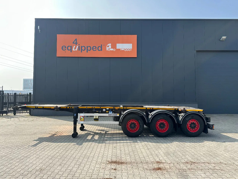 Burg 20FT ADR (EX/II, EX/III, FL, AT) Chassis, Leergewicht : 3.690kg, SAF INTRADISC, 2x Liftachse, NL-Chassis - Container transporter/ Swap body semi-trailer: picture 2 Burg 20FT ADR (EX/II, EX/III, FL, AT) Chassis, Leergewicht : 3.690kg, SAF INTRADISC, 2x Liftachse, NL-Chassis - Container transporter/ Swap body semi-trailer: picture 2