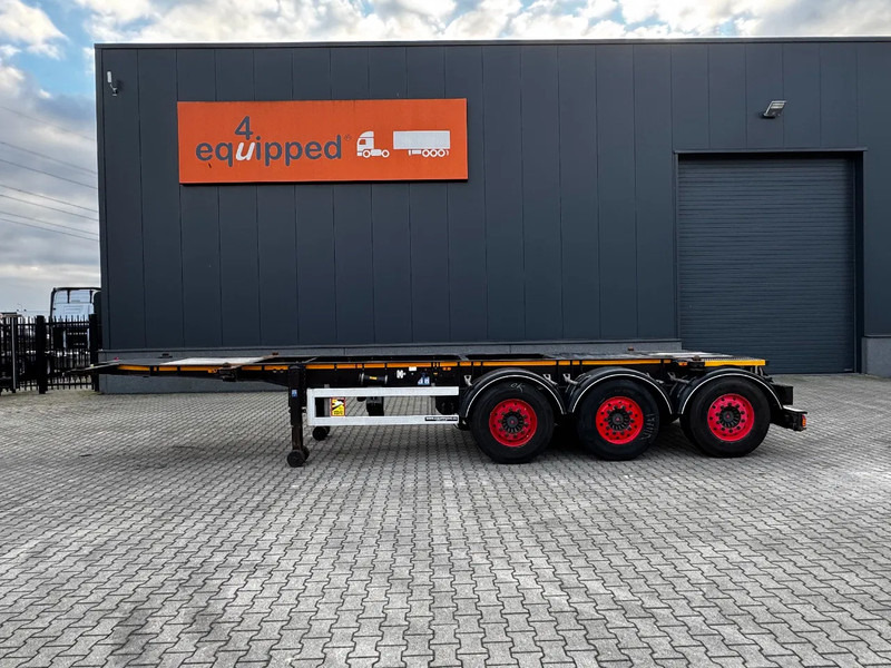 Burg 20FT ADR (EX/II, EX/III, FL, AT) Chassis, Leergewicht : 3.690kg, SAF INTRADISC, 2x Liftachse, NL-Chassis - Container transporter/ Swap body semi-trailer: picture 2 Burg 20FT ADR (EX/II, EX/III, FL, AT) Chassis, Leergewicht : 3.690kg, SAF INTRADISC, 2x Liftachse, NL-Chassis - Container transporter/ Swap body semi-trailer: picture 2