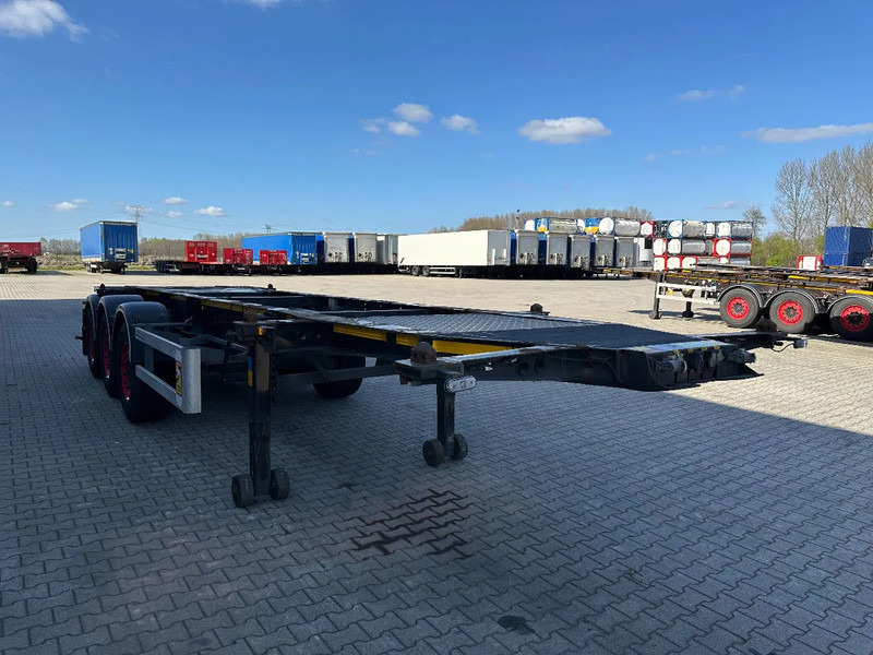 Burg 20FT ADR (EX/II, EX/III, FL, AT), Leergewicht: 3.690kg, SAF INTRADISC, 2x liftaxle, ALCOA, NL-Chassis - Container transporter/ Swap body semi-trailer: picture 5 Burg 20FT ADR (EX/II, EX/III, FL, AT), Leergewicht: 3.690kg, SAF INTRADISC, 2x liftaxle, ALCOA, NL-Chassis - Container transporter/ Swap body semi-trailer: picture 5