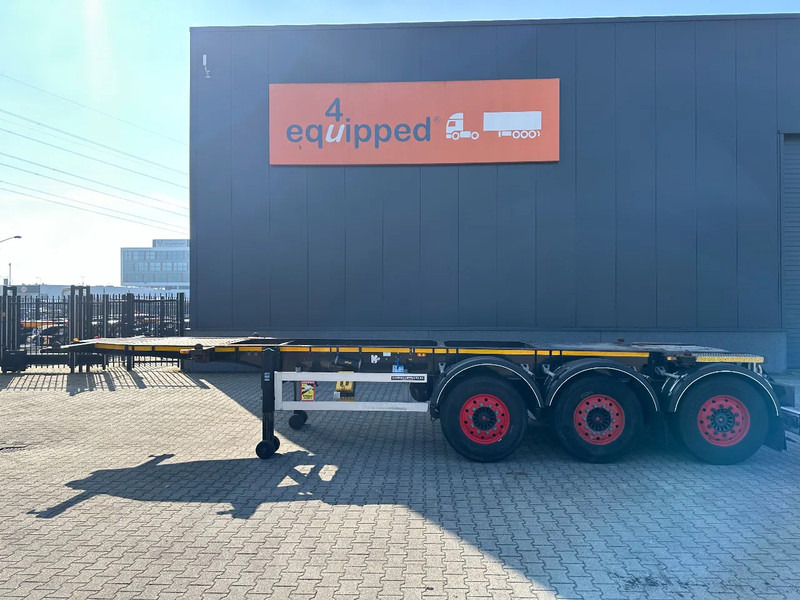 Burg 20FT ADR (EX/II, EX/III, FL, AT), empty weight: 3.690kg, SAF INTRADISC, 2x liftaxle, ALCOA, NL-Chassis - Container transporter/ Swap body semi-trailer: picture 2 Burg 20FT ADR (EX/II, EX/III, FL, AT), empty weight: 3.690kg, SAF INTRADISC, 2x liftaxle, ALCOA, NL-Chassis - Container transporter/ Swap body semi-trailer: picture 2