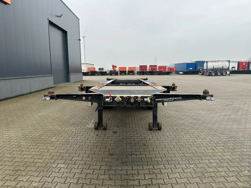 Burg 20FT ADR (EX/II, EX/III, FL, AT), empty weight: 3.690kg, SAF INTRADISC, 2x liftaxle, ALCOA, NL-Chassis - Container transporter/ Swap body semi-trailer: picture 5 Burg 20FT ADR (EX/II, EX/III, FL, AT), empty weight: 3.690kg, SAF INTRADISC, 2x liftaxle, ALCOA, NL-Chassis - Container transporter/ Swap body semi-trailer: picture 5
