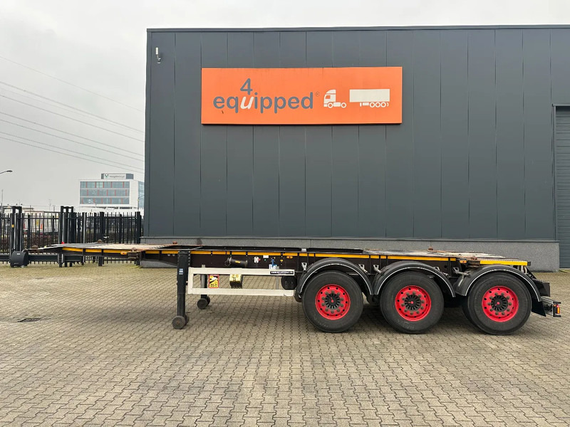 Burg 20FT ADR (EX/II, EX/III, FL, AT), empty weight: 3.690kg, SAF INTRADISC, 2x liftaxle, ALCOA, NL-Chassis - Container transporter/ Swap body semi-trailer: picture 2 Burg 20FT ADR (EX/II, EX/III, FL, AT), empty weight: 3.690kg, SAF INTRADISC, 2x liftaxle, ALCOA, NL-Chassis - Container transporter/ Swap body semi-trailer: picture 2