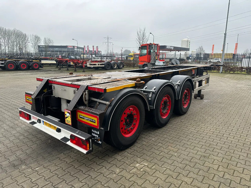 Burg 20FT ADR (EX/II, EX/III, FL, AT), empty weight: 3.690kg, SAF INTRADISC, 2x liftaxle, ALCOA, NL-Chassis - Container transporter/ Swap body semi-trailer: picture 3 Burg 20FT ADR (EX/II, EX/III, FL, AT), empty weight: 3.690kg, SAF INTRADISC, 2x liftaxle, ALCOA, NL-Chassis - Container transporter/ Swap body semi-trailer: picture 3