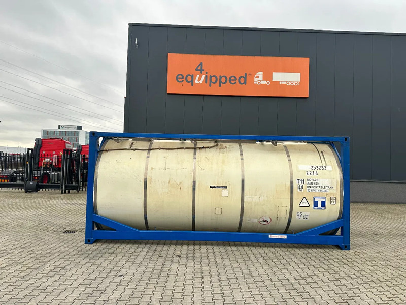 CIMC 20FT ISO 24.960L UN PORTABLE T11 5Y+CSC-TEST: 08/2027 - Storage tank: picture 2 CIMC 20FT ISO 24.960L UN PORTABLE T11 5Y+CSC-TEST: 08/2027 - Storage tank: picture 2
