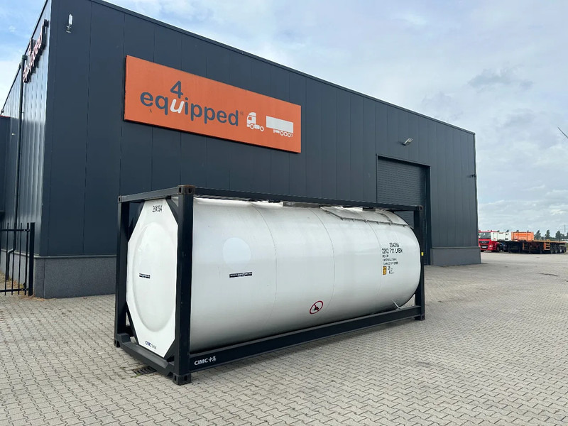CIMC 20FT ISO / 25.030L - 1 comp. / L4BN / UN Portable / T11 / test: 10 -2026 - Tank container: picture 1 CIMC 20FT ISO / 25.030L - 1 comp. / L4BN / UN Portable / T11 / test: 10 -2026 - Tank container: picture 1