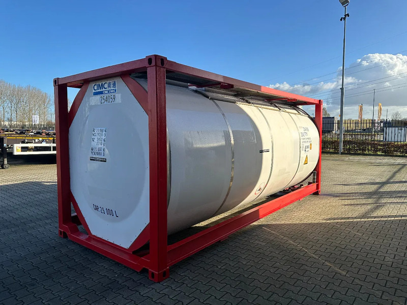 CIMC 20FT ISO, 25.080L / 1-COMP / 3 BAFFELS / T12 / 4 manholes / ADR valid until 12/2026 - Storage tank: picture 4 CIMC 20FT ISO, 25.080L / 1-COMP / 3 BAFFELS / T12 / 4 manholes / ADR valid until 12/2026 - Storage tank: picture 4