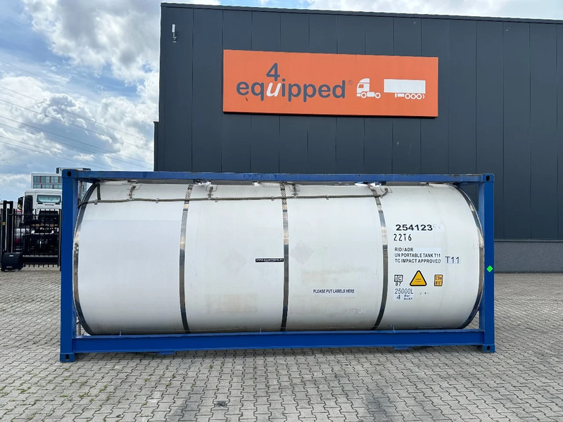 CIMC 20FT ISO, 25.090L/1-COMP/3 BAFFELS/4 manholes, 2.5Y- + CSC-inspection: 10/2026 - Storage tank: picture 2 CIMC 20FT ISO, 25.090L/1-COMP/3 BAFFELS/4 manholes, 2.5Y- + CSC-inspection: 10/2026 - Storage tank: picture 2