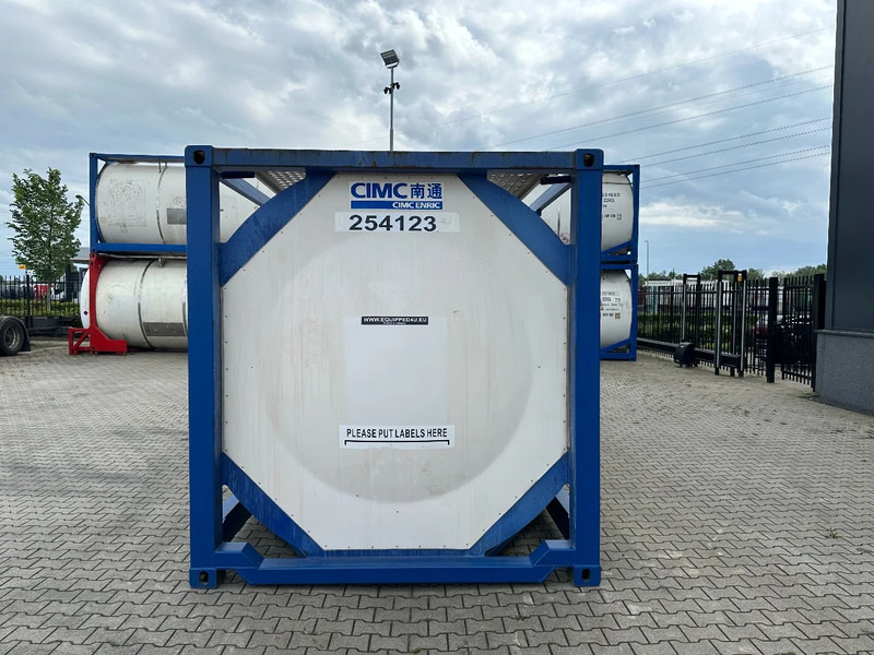 CIMC 20FT ISO, 25.090L/1-COMP/3 BAFFELS/4 manholes, 2.5Y- + CSC-inspection: 10/2026 - Storage tank: picture 5 CIMC 20FT ISO, 25.090L/1-COMP/3 BAFFELS/4 manholes, 2.5Y- + CSC-inspection: 10/2026 - Storage tank: picture 5