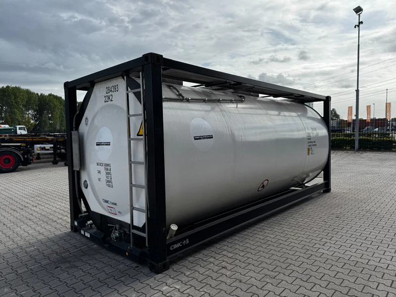 CIMC TOP: 2022, 20FT ISO, 25.030L, L4BN, UN Portable, T11, test: 1-2027 - Tank container: picture 5 CIMC TOP: 2022, 20FT ISO, 25.030L, L4BN, UN Portable, T11, test: 1-2027 - Tank container: picture 5