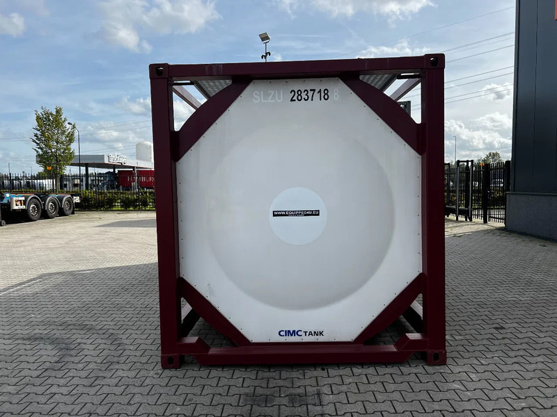 Storage tank CIMC UNUSED,  BOTH FOOD STUFF/CHEMICAL USE, 20FT ISO,  25.000L, L4BN, UN Portable, T11, test: 12-2026: picture 7