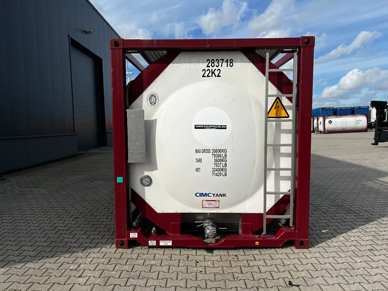 Storage tank CIMC UNUSED,  BOTH FOOD STUFF/CHEMICAL USE, 20FT ISO,  25.000L, L4BN, UN Portable, T11, test: 12-2026: picture 6