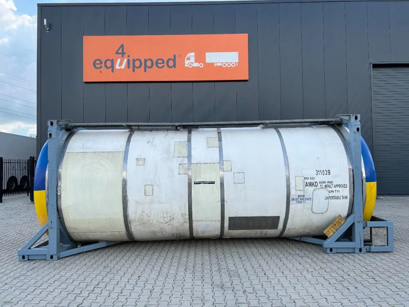 CPV 31.360L, steam heating, UN PORTABLE, T11, 5Y+CSC insp.: 02/2026 - Storage tank: picture 2 CPV 31.360L, steam heating, UN PORTABLE, T11, 5Y+CSC insp.: 02/2026 - Storage tank: picture 2