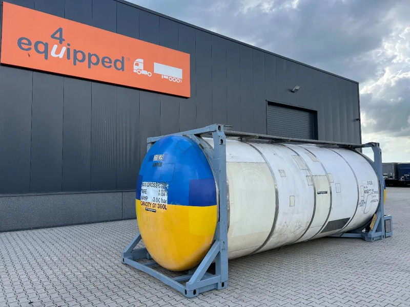 CPV 31.360L, steam heating, UN PORTABLE, T11, 5Y+CSC insp.: 02/2026 - Storage tank: picture 1 CPV 31.360L, steam heating, UN PORTABLE, T11, 5Y+CSC insp.: 02/2026 - Storage tank: picture 1