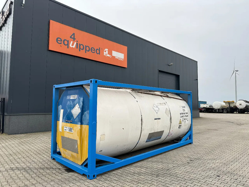 Consani 25.100L / 1-COMP, 20FT ISO, UN PORTABLE T11, 2,5Y-inspection till: 02-2028 - Storage tank: picture 1 Consani 25.100L / 1-COMP, 20FT ISO, UN PORTABLE T11, 2,5Y-inspection till: 02-2028 - Storage tank: picture 1