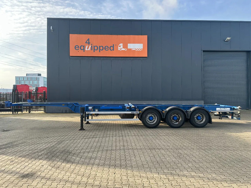 Contar 40 (45) FT-chassis / liftaxle / drumbrakes / NL-Chassis/ MOT - Container transporter/ Swap body semi-trailer: picture 3 Contar 40 (45) FT-chassis / liftaxle / drumbrakes / NL-Chassis/ MOT - Container transporter/ Swap body semi-trailer: picture 3