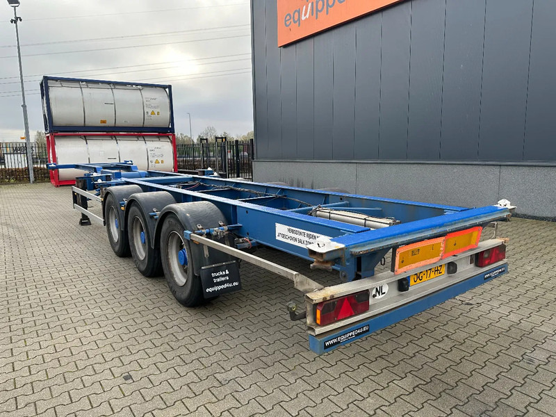 Contar 40 (45) FT-chassis / liftaxle / drumbrakes / NL-Chassis/ MOT - Container transporter/ Swap body semi-trailer: picture 4 Contar 40 (45) FT-chassis / liftaxle / drumbrakes / NL-Chassis/ MOT - Container transporter/ Swap body semi-trailer: picture 4