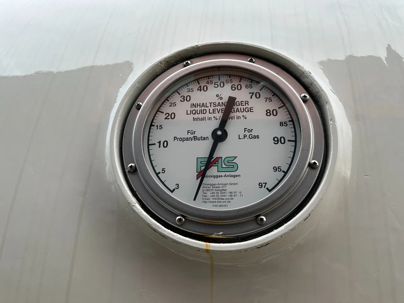 Tank semi-trailer for transportation of fuel Diversen Fluid, 50.100L, P28BH, Propane, Butan, GAZ, ADR, DP: 02/31: picture 14