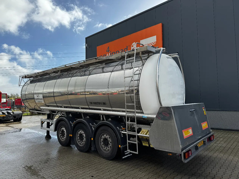 Feldbinder LEBENSMITTEL / LEVENSMIDDELEN FOOD / 33.500L / 3-COMP / PUMPE / INOX / NL-trailer / APK: 05-2026 - Tank semi-trailer: picture 4 Feldbinder LEBENSMITTEL / LEVENSMIDDELEN FOOD / 33.500L / 3-COMP / PUMPE / INOX / NL-trailer / APK: 05-2026 - Tank semi-trailer: picture 4