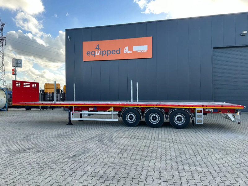 Kässbohrer NEU Heavy-Duty Platform, Heckbündig, Twistlocks (1x 40FT / 2x 20FT), ADR (EX/II, EX/III, FL, AT), Rungtasschen, Scheibebremsen - Container transporter/ Swap body semi-trailer: picture 2 Kässbohrer NEU Heavy-Duty Platform, Heckbündig, Twistlocks (1x 40FT / 2x 20FT), ADR (EX/II, EX/III, FL, AT), Rungtasschen, Scheibebremsen - Container transporter/ Swap body semi-trailer: picture 2