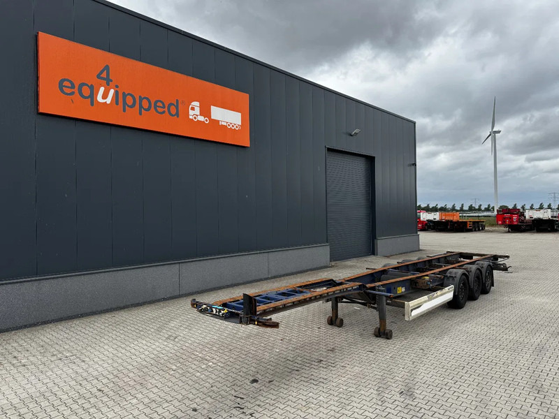 Krone 45FT HC, Leergewicht: 4.220kg, SAF/ intradisc, NL-Chassis, 2x vorhanden - Container transporter/ Swap body semi-trailer: picture 1 Krone 45FT HC, Leergewicht: 4.220kg, SAF/ intradisc, NL-Chassis, 2x vorhanden - Container transporter/ Swap body semi-trailer: picture 1