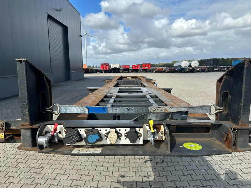 Container transporter/ Swap body semi-trailer Krone 45FT HC, empty weight: 4.220kg, BPW + drumbrakes, NL-Chassis, APK: 25/11/2025, 2x available: picture 6
