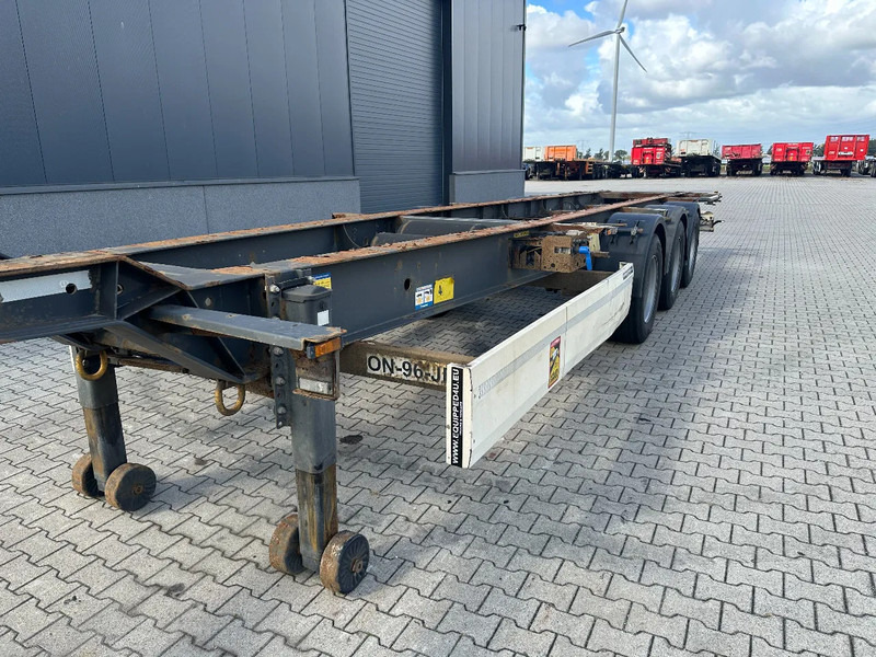Container transporter/ Swap body semi-trailer Krone 45FT HC, empty weight: 4.220kg, BPW + drumbrakes, NL-Chassis, APK: 25/11/2025, 2x available: picture 10