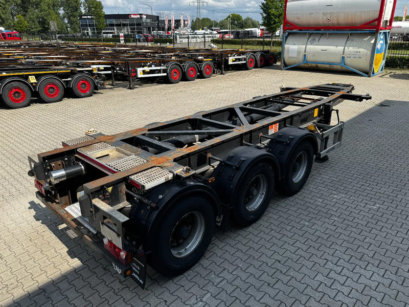 Container transporter/ Swap body semi-trailer LAG 20FT, 3.540kg, BPW, ADR (EXII, EXII, FL, AT), NL, APK/ADR: 01/2026, very good tyres: picture 6