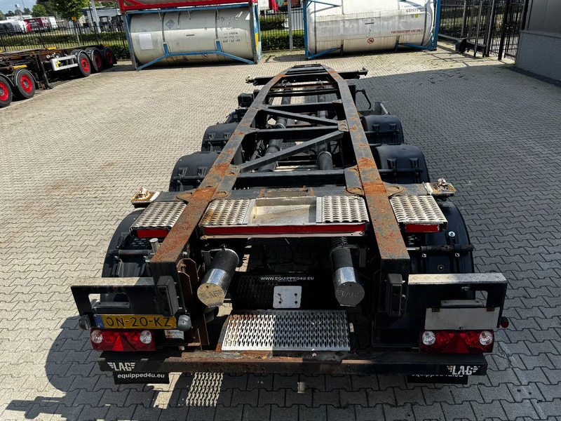 Container transporter/ Swap body semi-trailer LAG 20FT, 3.540kg, BPW, ADR (EXII, EXII, FL, AT), NL, APK/ADR: 01/2026, very good tyres: picture 7