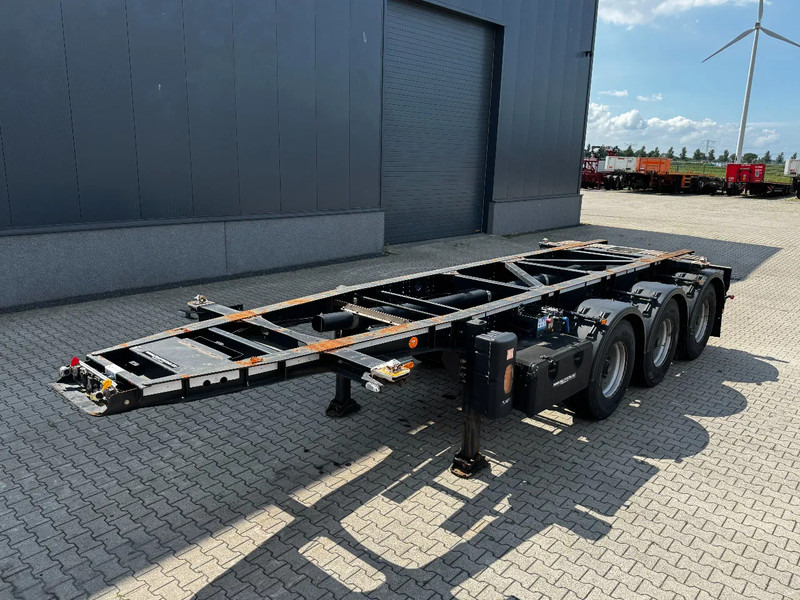Container transporter/ Swap body semi-trailer LAG 20FT, 3.540kg, BPW, ADR (EXII, EXII, FL, AT), NL, APK/ADR: 01/2026, very good tyres: picture 9