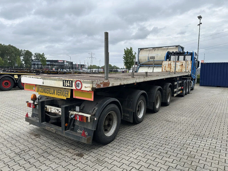 Nooteboom OVB-73-04, 73 tons Ballast trailer, 4 axles, 3 hydraulic steering axles, 75% tyres, MOT 03/2026 - Dropside/ Flatbed semi-trailer: picture 5 Nooteboom OVB-73-04, 73 tons Ballast trailer, 4 axles, 3 hydraulic steering axles, 75% tyres, MOT 03/2026 - Dropside/ Flatbed semi-trailer: picture 5
