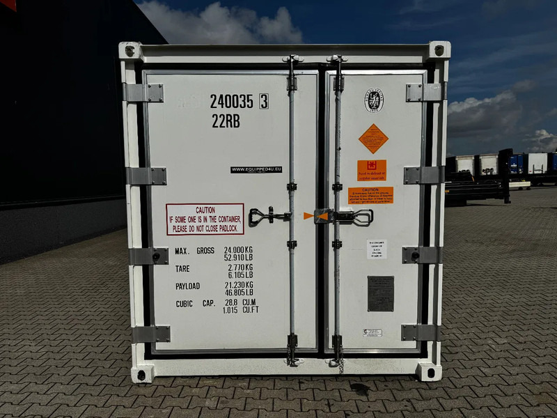 Onbekend NEW (2025) 20FT REEFER CONTAINER (ELECTRIC) THERMOKING WITH 2014 CARRIER DIESEL CLIPGENERATOR - Shipping container: picture 4 Onbekend NEW (2025) 20FT REEFER CONTAINER (ELECTRIC) THERMOKING WITH 2014 CARRIER DIESEL CLIPGENERATOR - Shipping container: picture 4