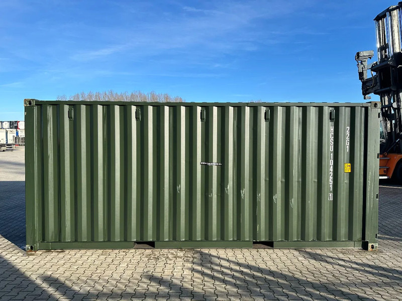Onbekend TOP 20FT DV 8'6" containers ONE-WAY, 3x available, darkgreen - Shipping container: picture 4 Onbekend TOP 20FT DV 8'6" containers ONE-WAY, 3x available, darkgreen - Shipping container: picture 4