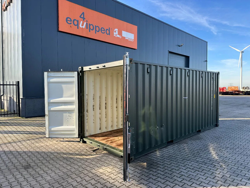 Onbekend TOP 20FT DV 8'6" containers ONE-WAY, 3x available, darkgreen - Shipping container: picture 2 Onbekend TOP 20FT DV 8'6" containers ONE-WAY, 3x available, darkgreen - Shipping container: picture 2