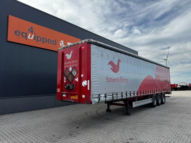 Pacton Bordwandsider, alu sideboards + planks, hardwood floor, NL-trailer, APK: 08-2026 - Curtainsider semi-trailer: picture 2 Pacton Bordwandsider, alu sideboards + planks, hardwood floor, NL-trailer, APK: 08-2026 - Curtainsider semi-trailer: picture 2