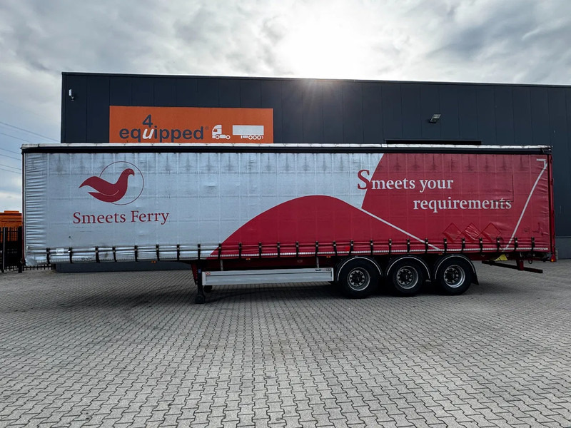 Pacton Bordwandsider, alu sideboards + planks, hardwood floor, NL-trailer, APK: 08-2026 - Curtainsider semi-trailer: picture 3 Pacton Bordwandsider, alu sideboards + planks, hardwood floor, NL-trailer, APK: 08-2026 - Curtainsider semi-trailer: picture 3