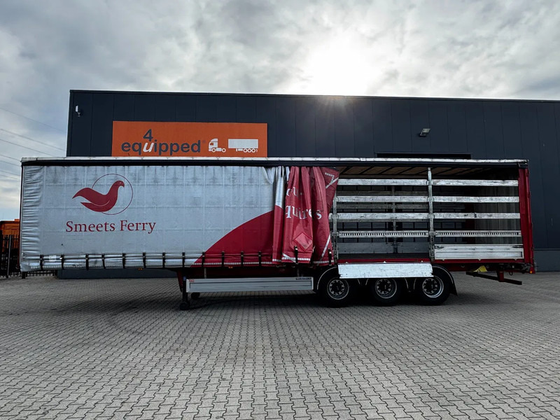 Pacton Bordwandsider, alu sideboards + planks, hardwood floor, NL-trailer, APK: 08-2026 - Curtainsider semi-trailer: picture 4 Pacton Bordwandsider, alu sideboards + planks, hardwood floor, NL-trailer, APK: 08-2026 - Curtainsider semi-trailer: picture 4